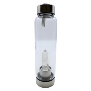 Botella Tadasana punta Cristal Roca